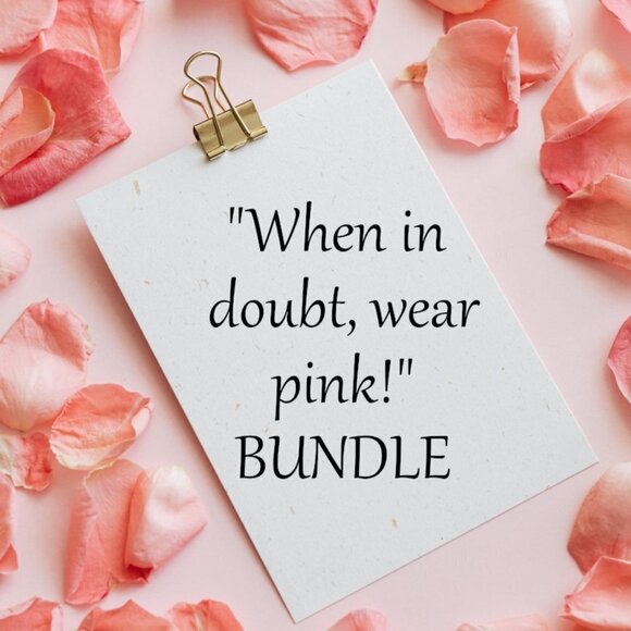 NWOT "When in doubt, wear pink!" Bundle x2 - Banana Republic tank & cardigan - Picture 2 of 13